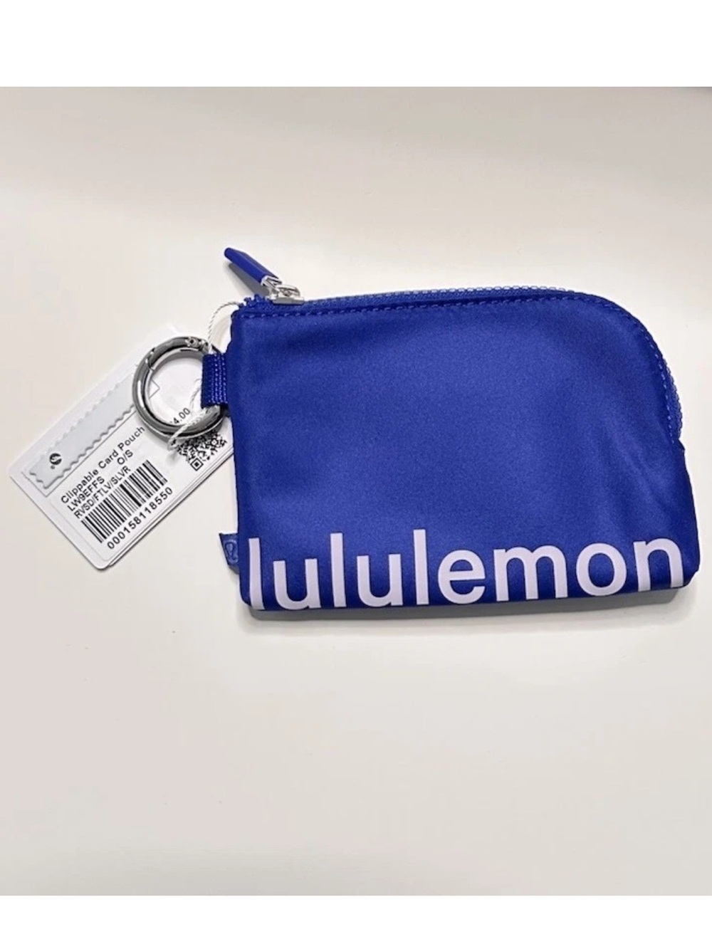 Lululemon Clippable Card Pouch (Riverside/Faint Lavender) *SOLD OUT  -  0017